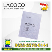lacoco bakuchiol sheet mask